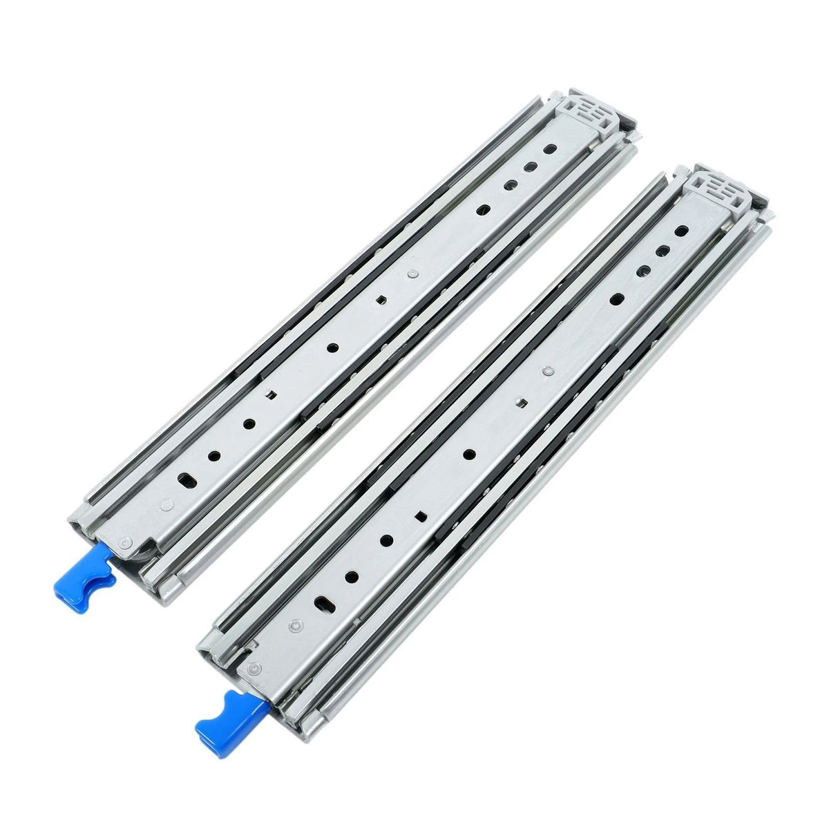 1 Pair Locking Drawer Slides for Universal Use (16 Inch, 500 lbs Capacity)