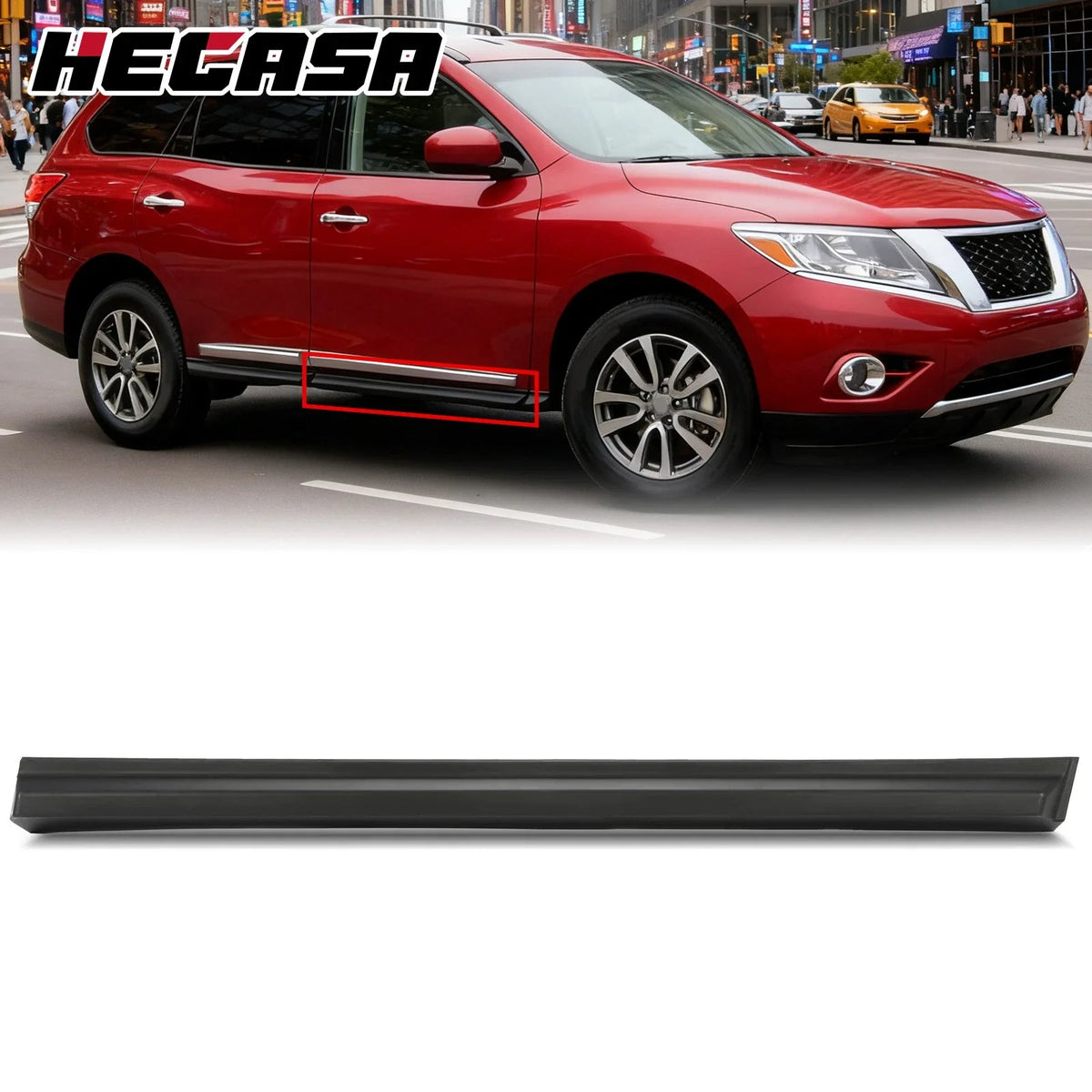 Right Front Door Lower Molding for Nissan Pathfinder (2013-2015)