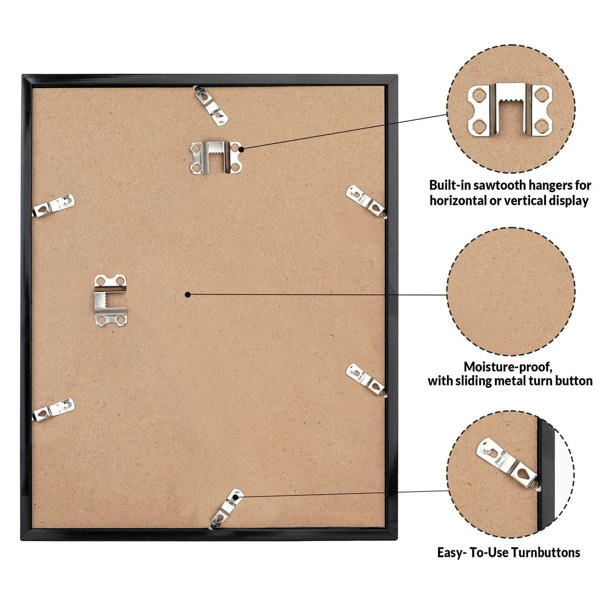 11x14 Picture Frame for Wall Mount Display (No Year Range)