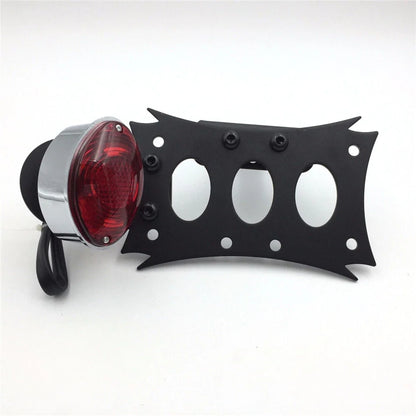 Tail Light License Bracket for Chopper Harley Touring Bobber (CD Oval)