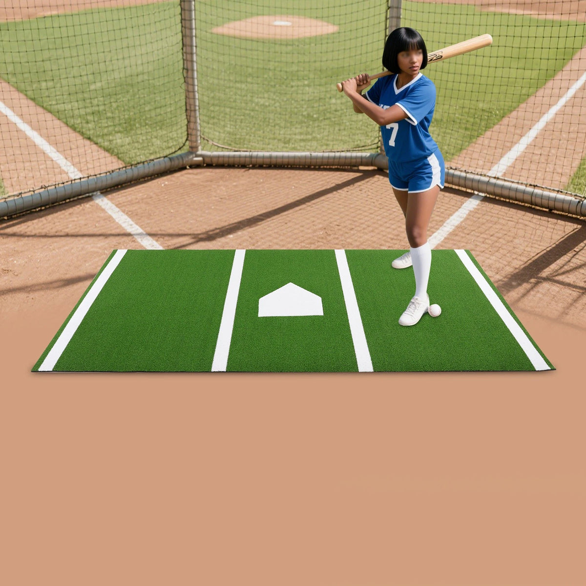 Baseball Batting Hitting Mat for Indoor/Outdoor Training