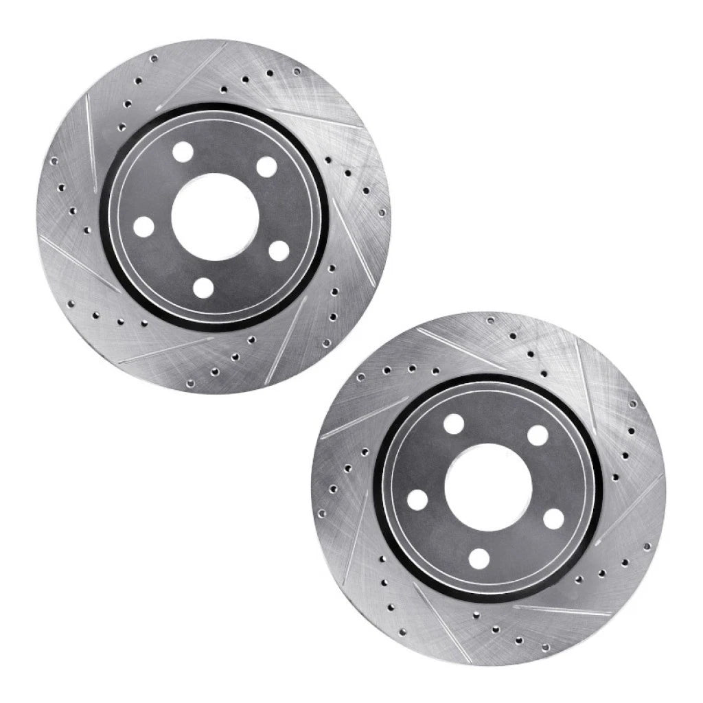 Drilled and Slotted Rotors for Jeep Commander (2006–2010) ALX-PAU-DF-7002-42014-CLA1