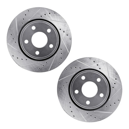 Drilled and Slotted Rotors for Jeep Commander (2006–2010) ALX-PAU-DF-7002-42014-CLA1