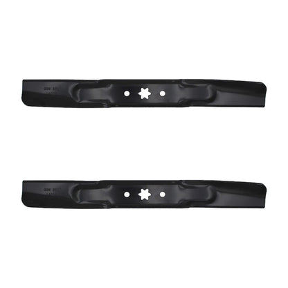 (2) 942-04308 Blades for Troy Bilt Bronco Pony Colt XP (42" Deck)