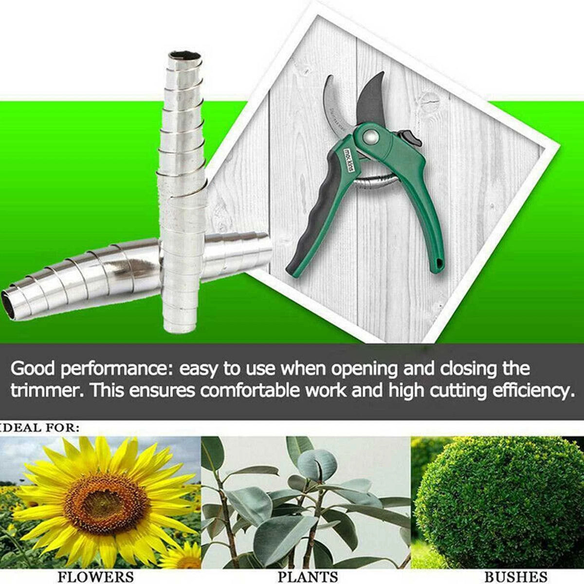 5X Stainless Steel Spring for Garden Shears Pruning Shears
