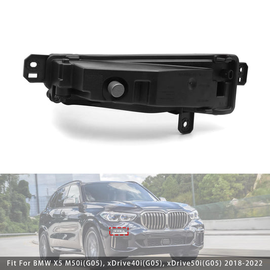 1 Pcs LED Front Right Fog Light for BMW X5 (2018–2022) 63177406366