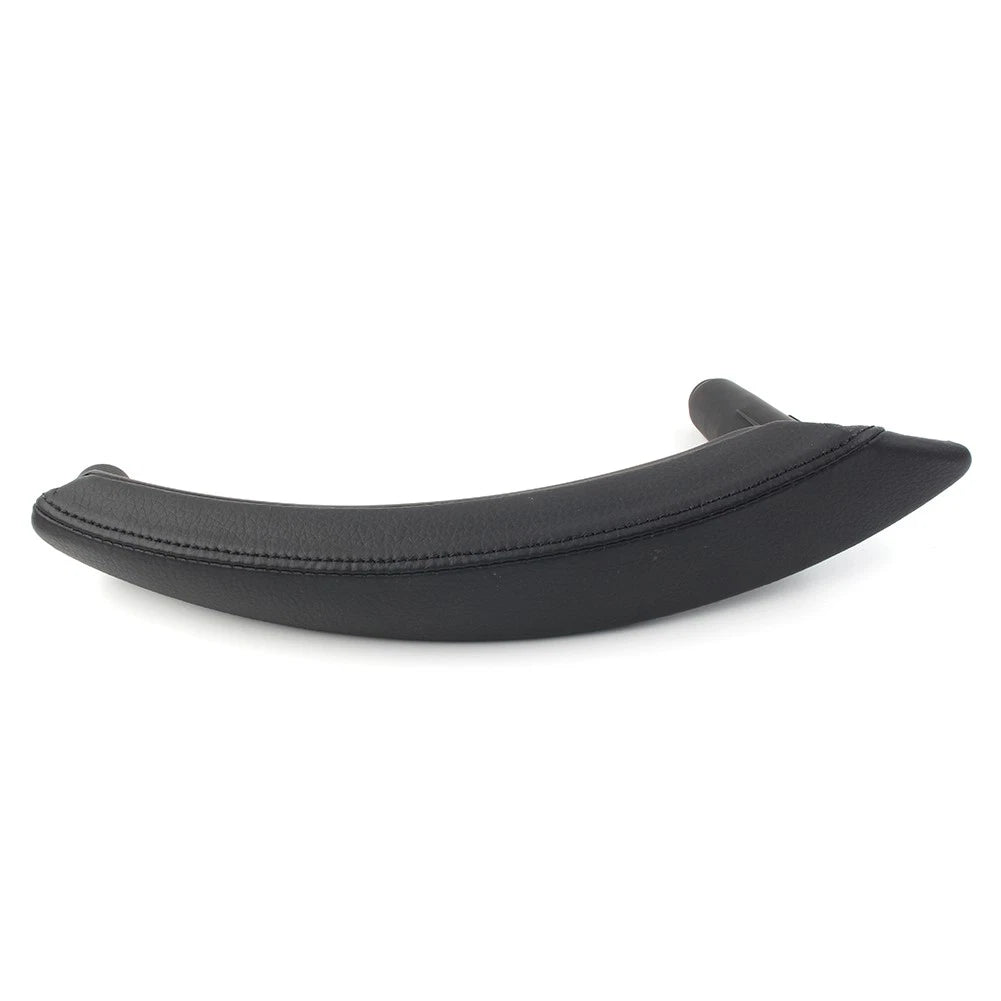 Black Door Trim Pull Handle Right Side Real Leather for BMW X5 E70 (2007–2013)