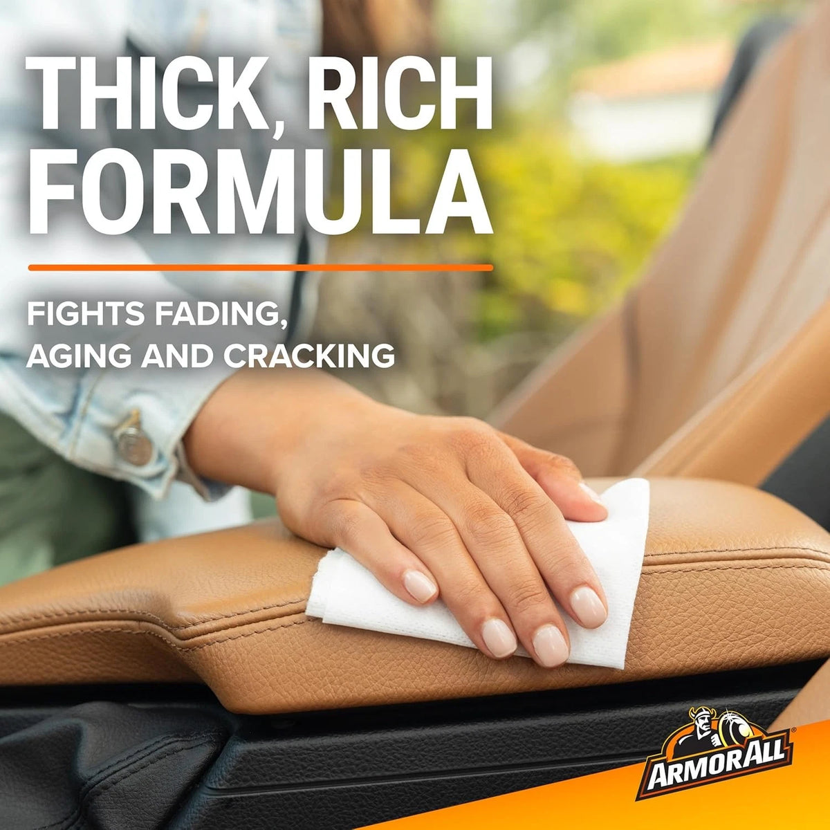 20 Count Armor All Interior Cleaner Leather Wipes for Car