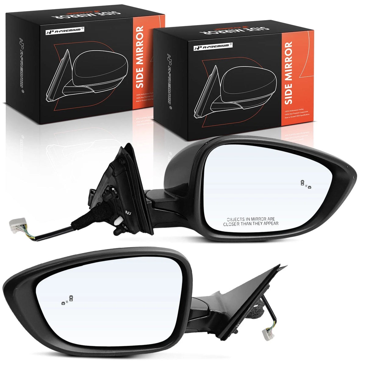 2X Power Mirror for Honda Accord (2023–2024) - 7620830AA11, HO1320356