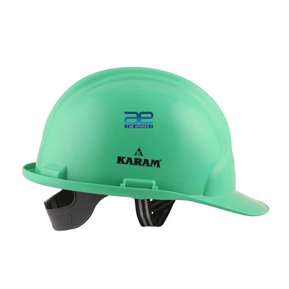 Sheltek Safety Helmet with Plastic Cradle for Professional (Mint Green)