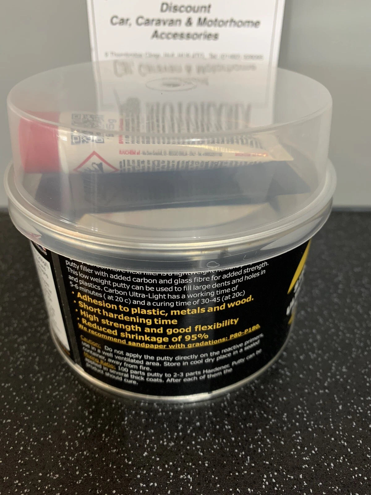 Carbon Fibre Strong Flexi Filler for Plastic/Metal/Wood (BIGUL01)