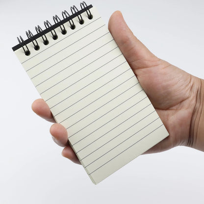 12 Pack Pocket Notebooks 3x5 Mini Spiral Notepads