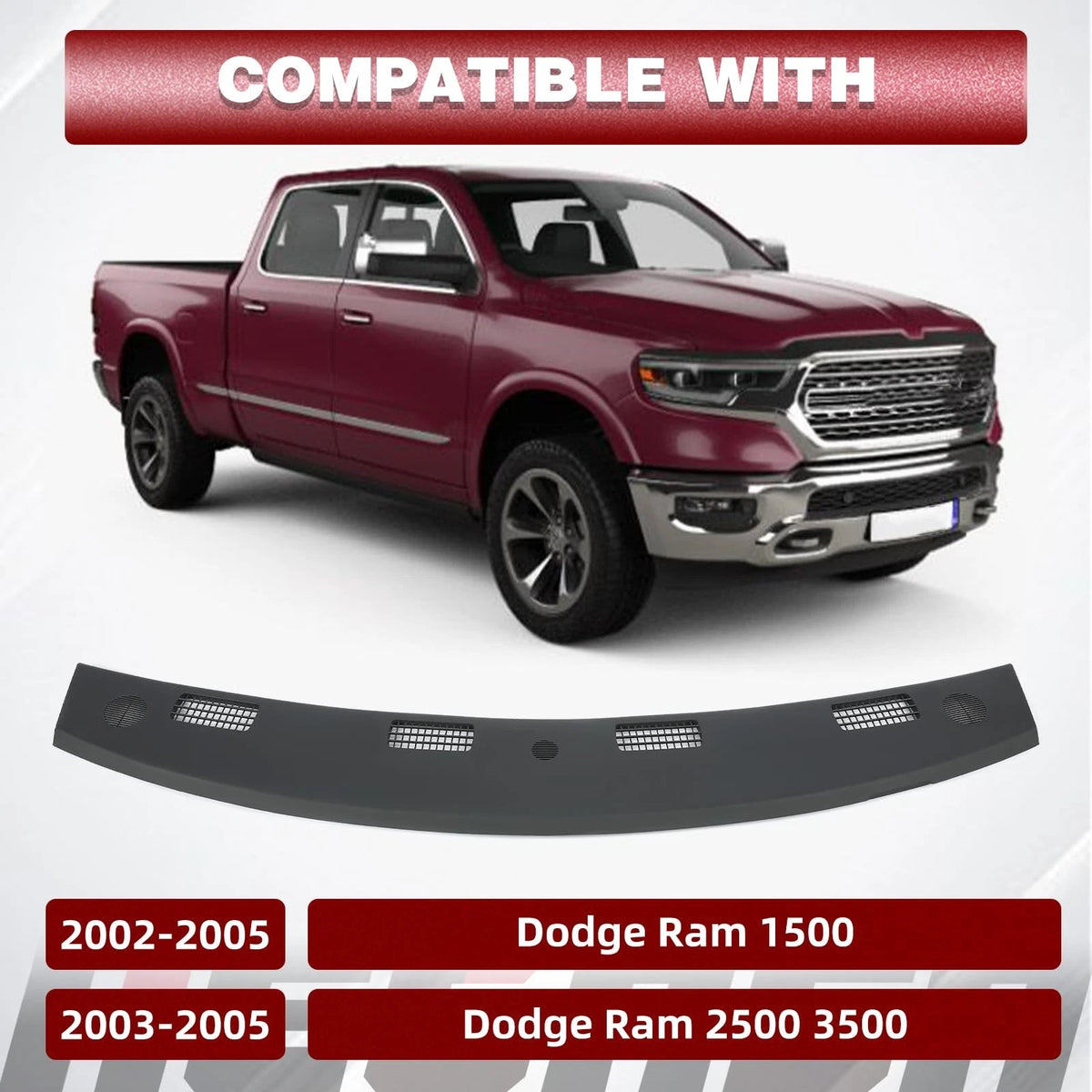 Dashboard Panel Replacement for Dodge Ram 1500/2500/3500 (2002–2005)