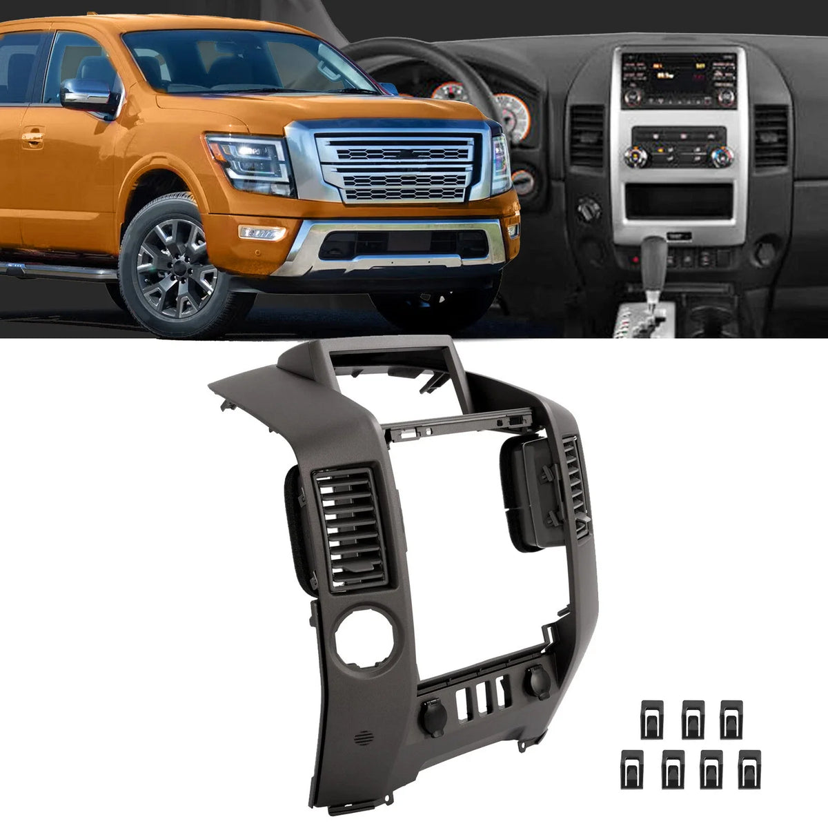 Instrument Panel Lid Bezel for Nissan Titan Armada (2004-2007)