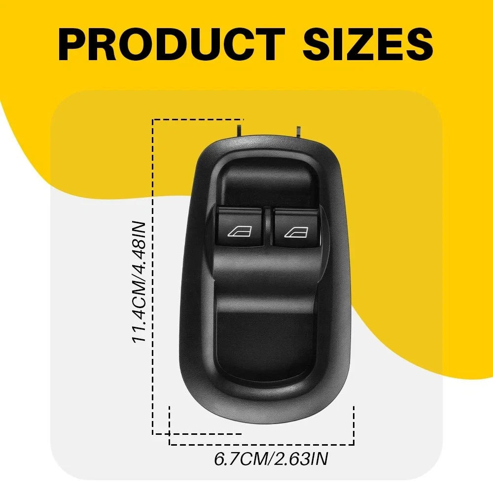 Front Left Window Switch Master for Ford Transit 150 250 350 (2015–2023)