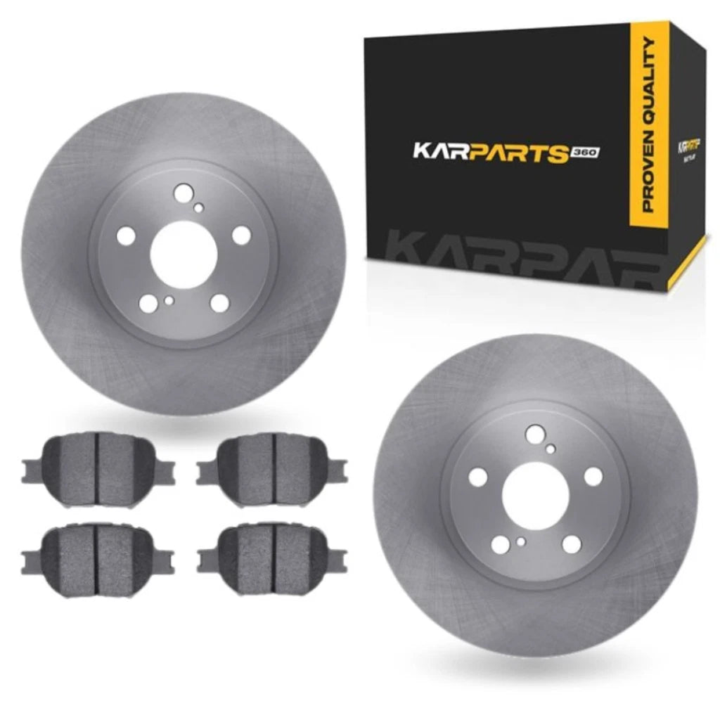Set of 2 Front Brake Rotors for Scion tC (2005–2010) ALX-PAU-DF-6512-76401-CLA1