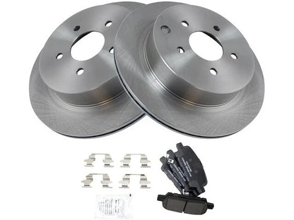 Brake Pad and Rotor Kit for Infiniti Q70L (2015–2017) 16756QXTD