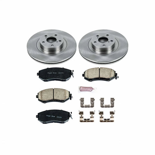 Power Stop Brake Kit for Scion FR-S (2013–2016) TLX-psbKOE6082-CL360A70