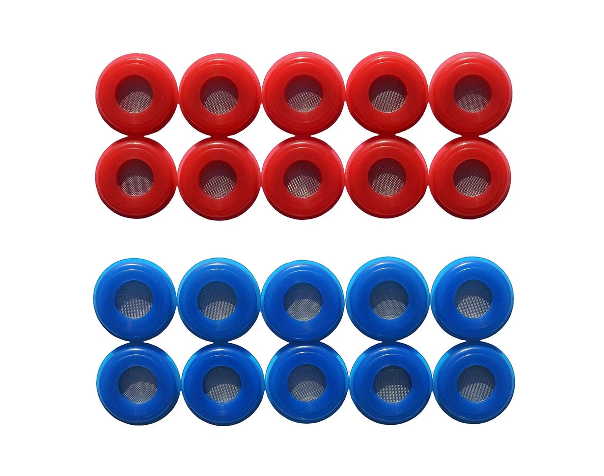 10 Pair Polyurethane Screened Gladhand Seals for Trucks