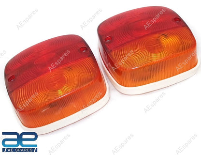 Rear Flasher Position Lamp Combination Light Assembly Pair for Massey Ferguson