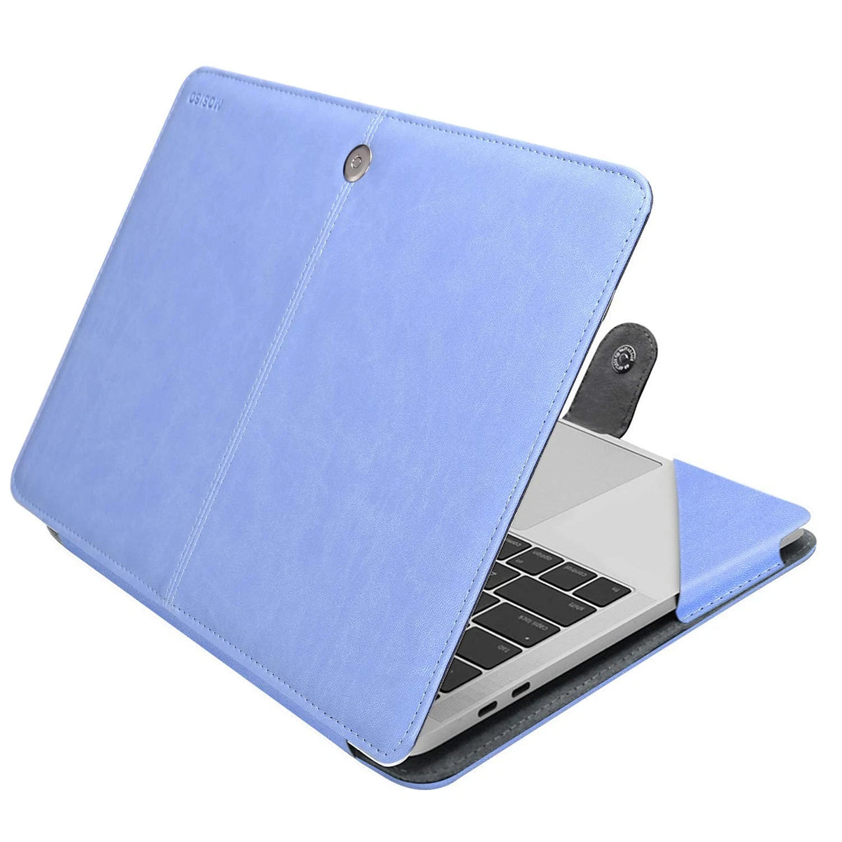 MOSISO Case for MacBook Air 13.6 inch (M4, M3, M2) Serenity Blue