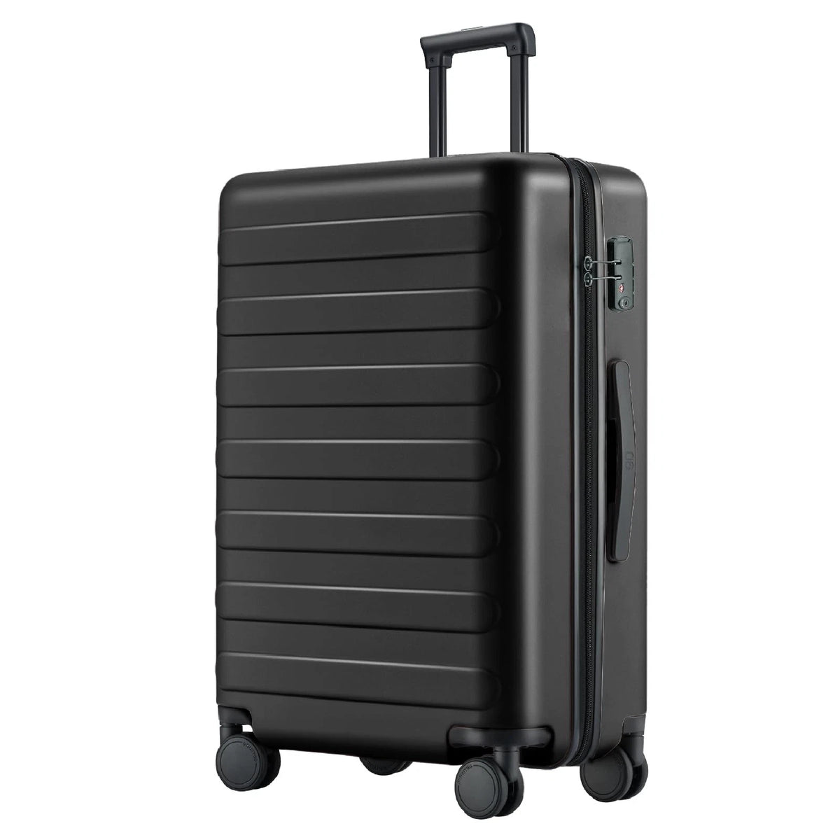 26 Inch Checked Luggage with Smooth Spinner Wheels