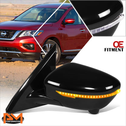 Left Power Heated Camera Mirror for 2017 Nissan Pathfinder