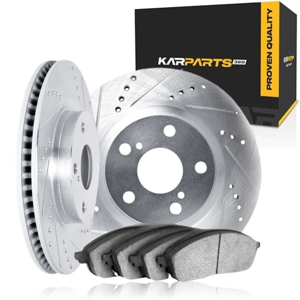 Rotor Set for Subaru BRZ (2013–2015) ALX-PAU-DF-7512-13011-CLA1 Drilled Slotted