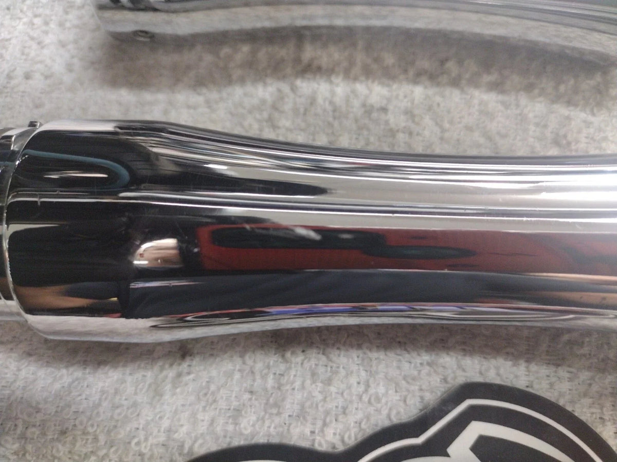 1" Chromed Grips for Bobber Chopper Harley