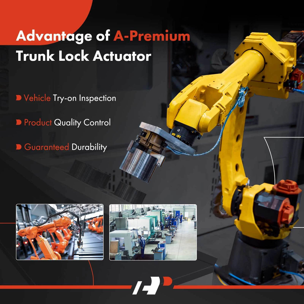 Trunk Lock Actuator for Audi A4 A4 Quattro A6 Quattro (1998–2001) 4B9 962 115, 4B9962115, 8D9962115, 746-420