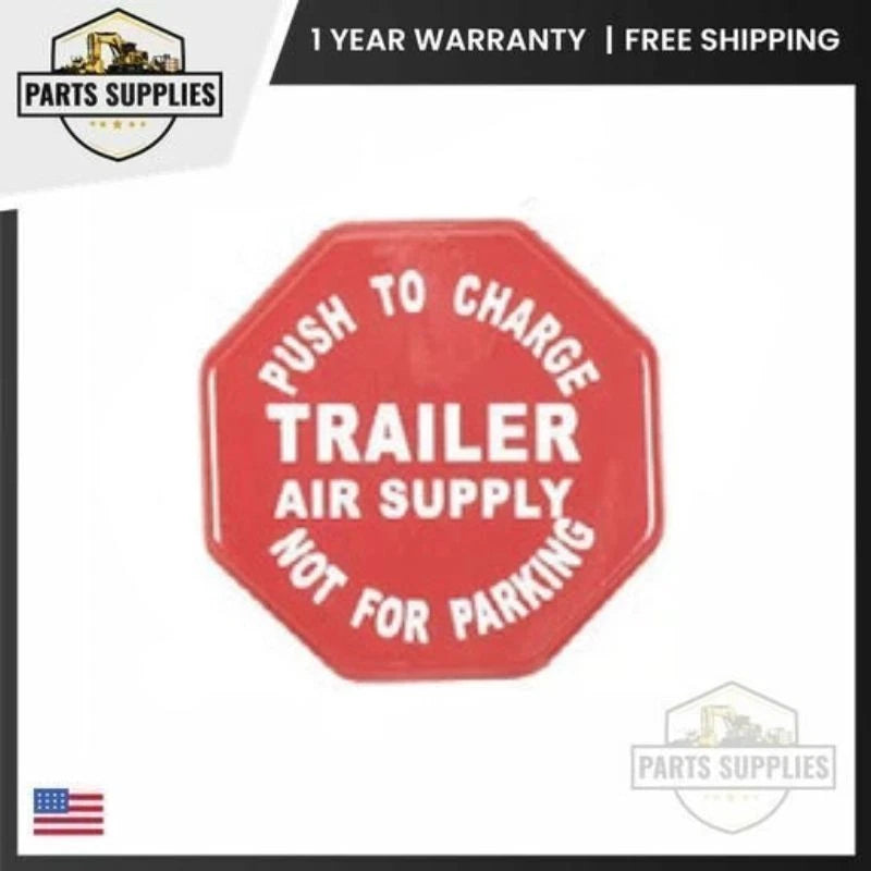 Push Pull Knob 3/8" Air Supply Valve for Bendix Trailer