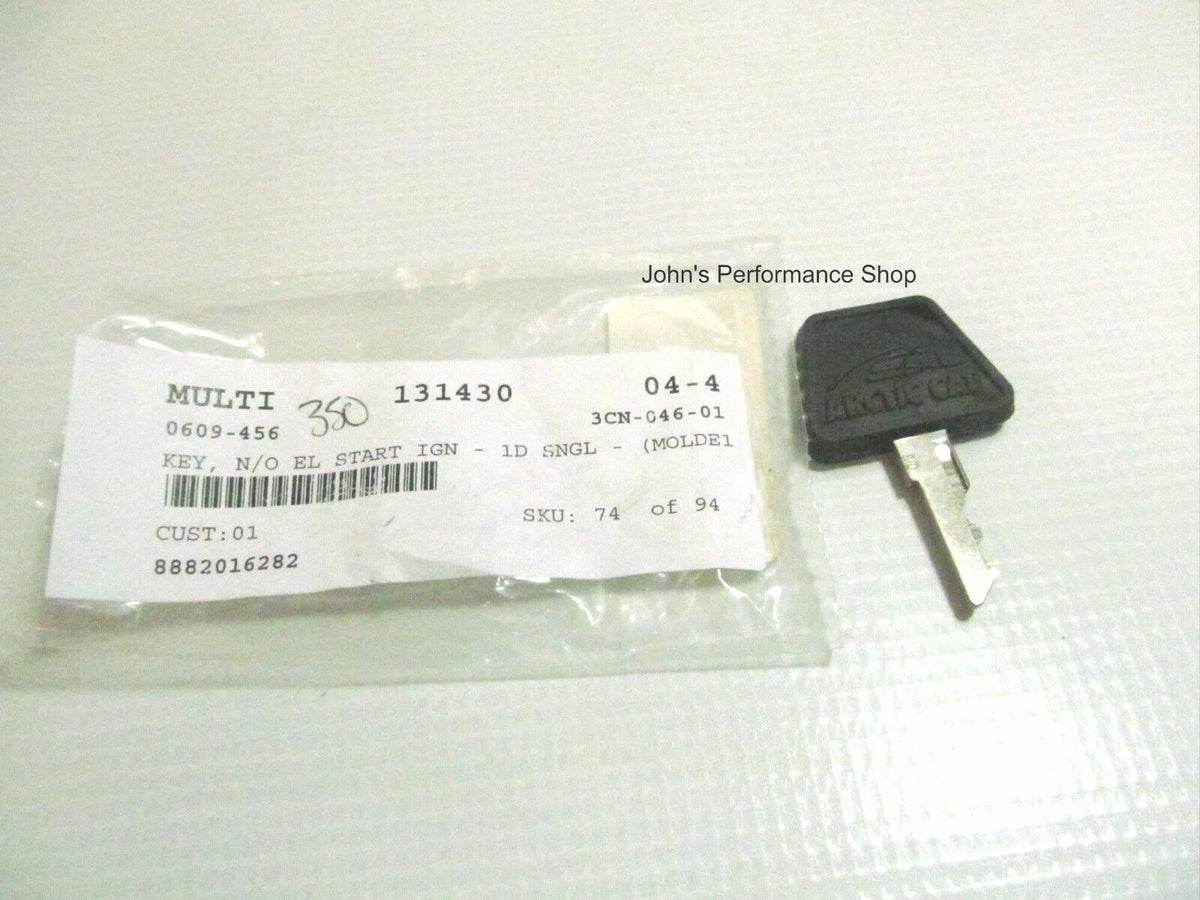 Ignition Key for Arctic Cat Snowmobile (0609-456)