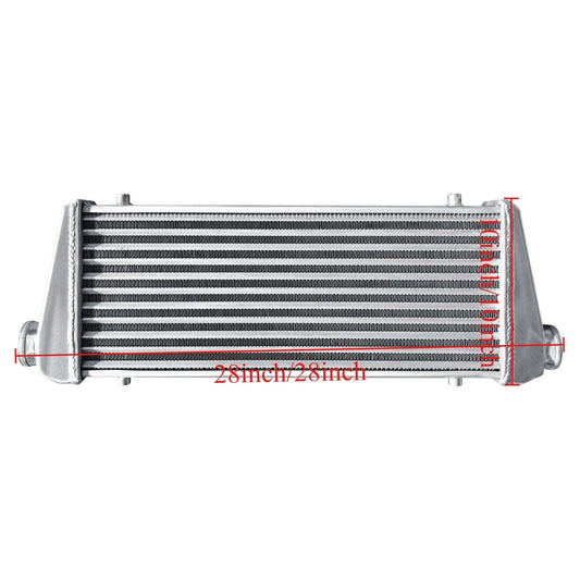 28"x10"x2.7" Aluminum Tube & Fin Turbo Front Mount Intercooler