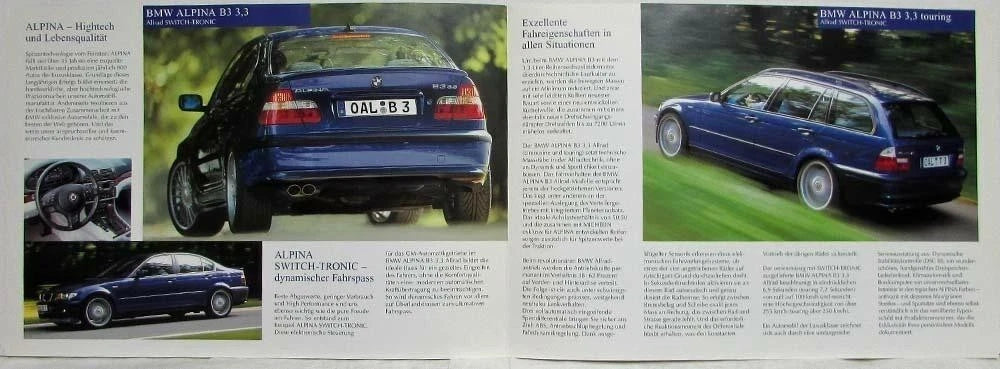 Meisterwerke Sales Folder for BMW (2001–2006)