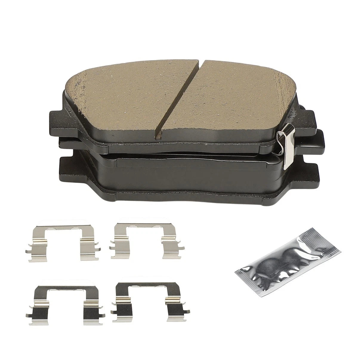 2X Brake Pad Set for Kia Forte5 Forte Koup (2014–2016) 18087073
