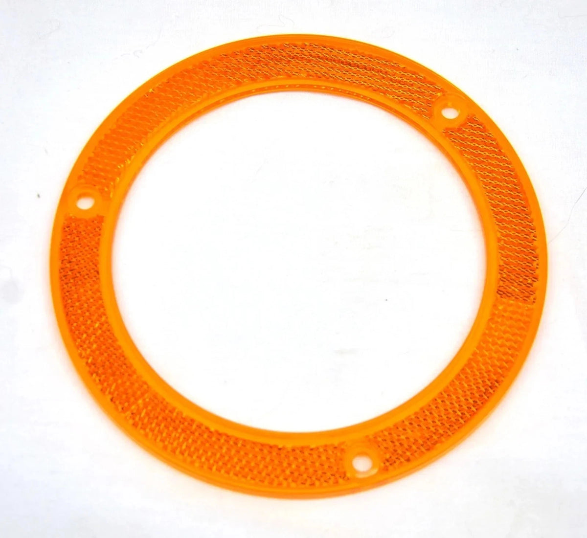 Reflector Ring for 4" Round Light Amber Acrylic (w/Hardware) GG#81632
