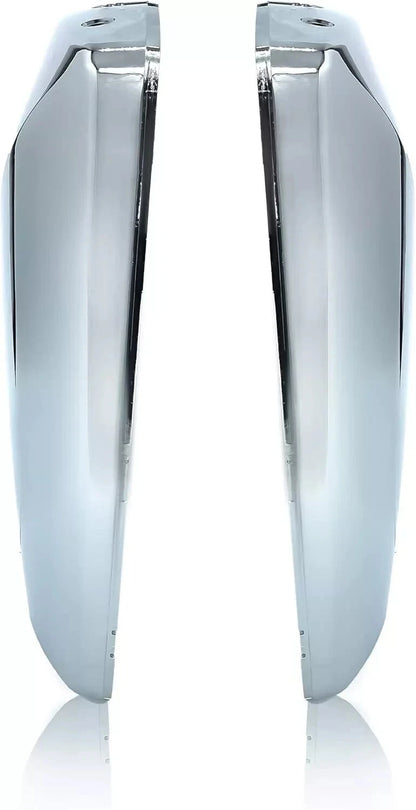 Set of 2 Door Mirror Chrome Covers for Volvo VNL (2004–2024)
