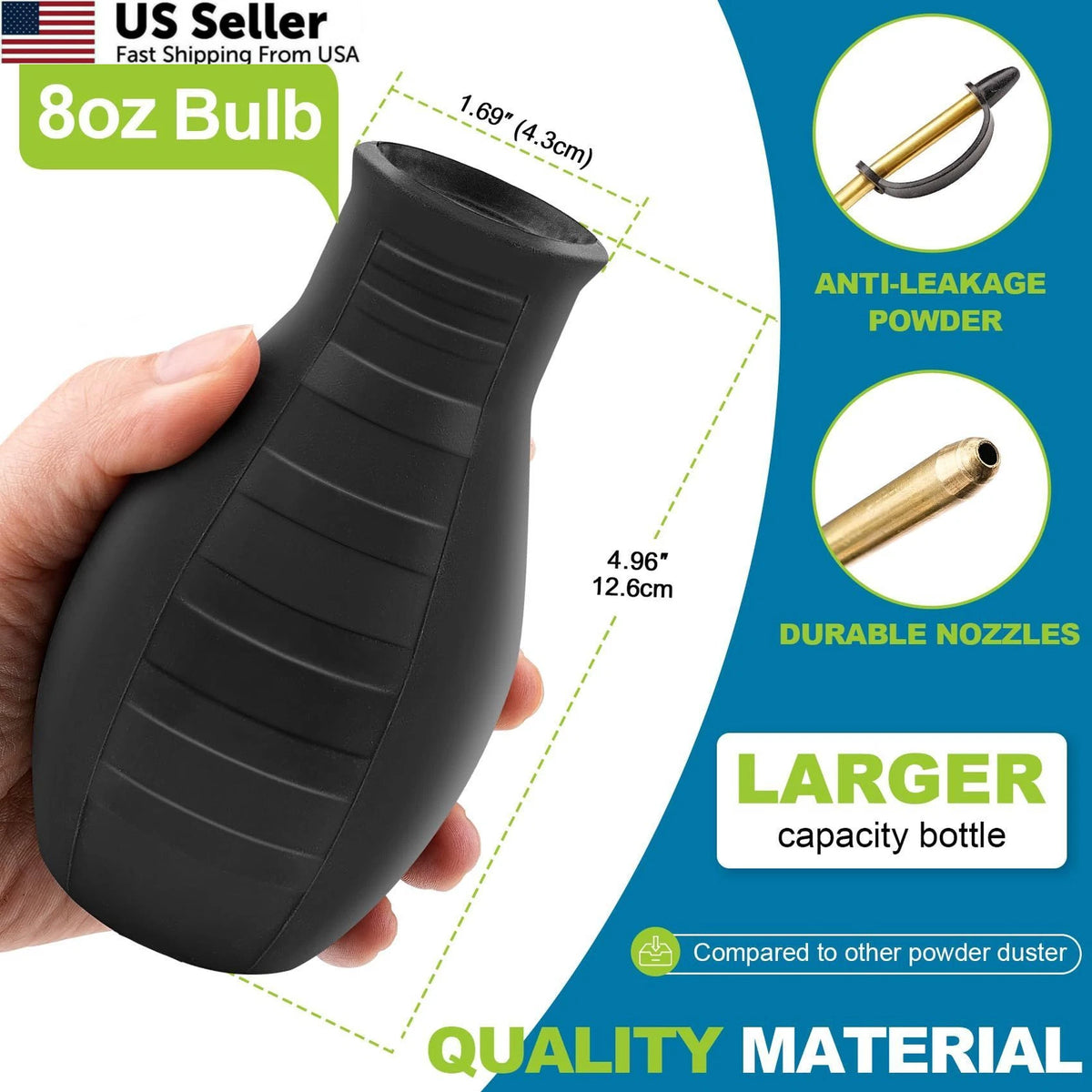 Diatomaceous Earth Spreader for Black