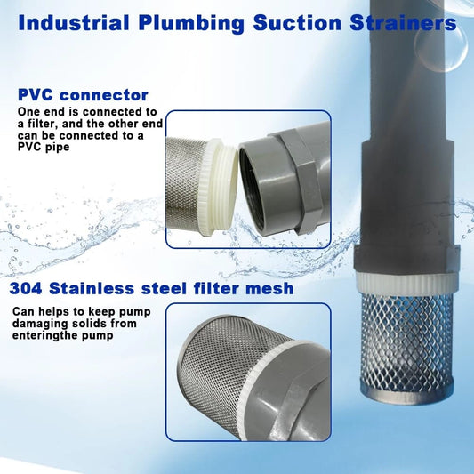 1" Stainless Steel Filter Cover for PVC Filtration Systems (2010–2023)