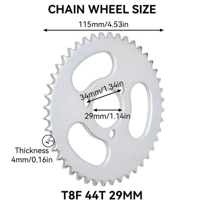 Chain Sprocket Kit for T8F