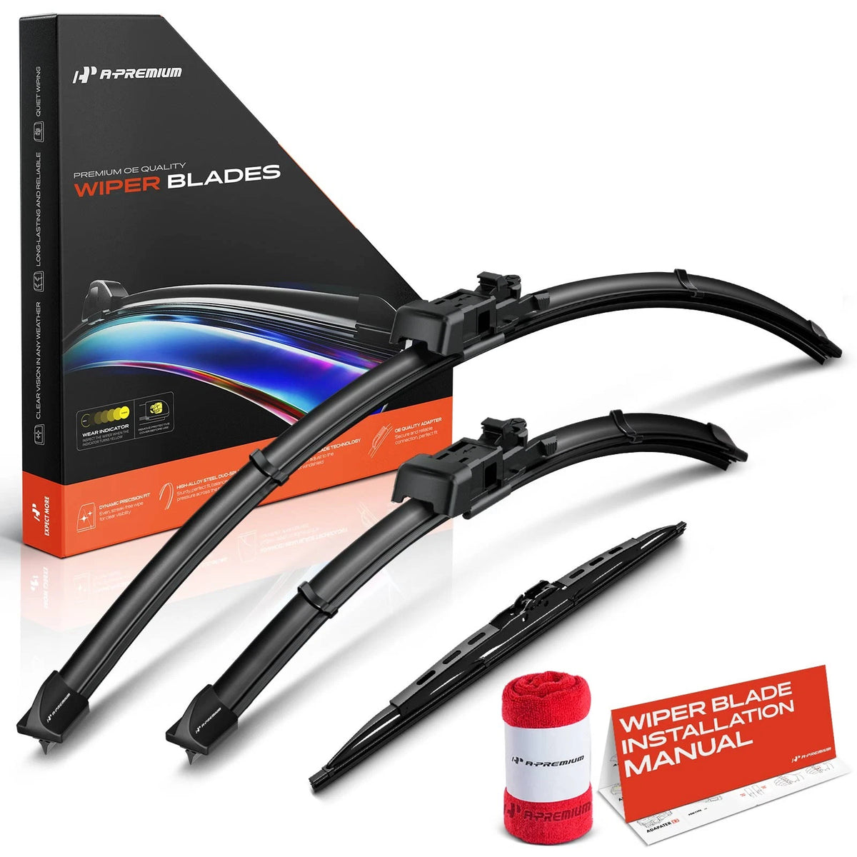 3X Wiper Blades for Buick Encore GX (2020–2024) 26" & 16" & 12"