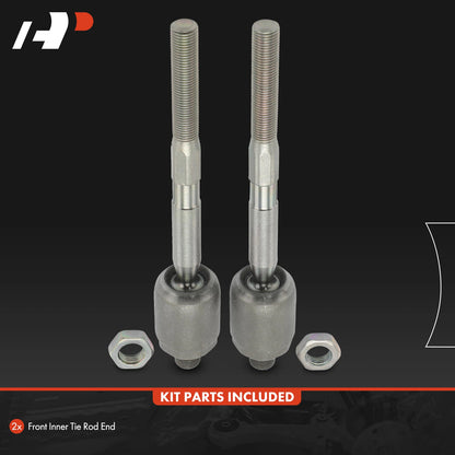 2X Front Inner Tie Rod End for Mercedes-Benz W210 E320 E430 (1998–2003) EV80969, TA2622, 2103381115, MEV80969
