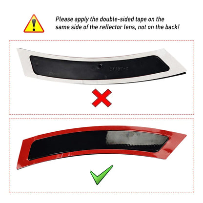 2X Side Reflector Marker Lights for BMW E93 328i/xi 335i 2007-2013