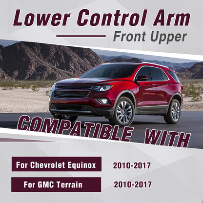 Front Lower Control Arms for Chevy Equinox / GMC Terrain (2010–2017)