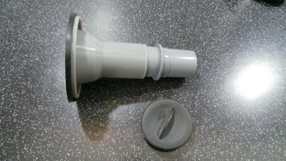 1 1/4" Straight Sink Waste Outlet for Caravan/Motorhome (1306400)