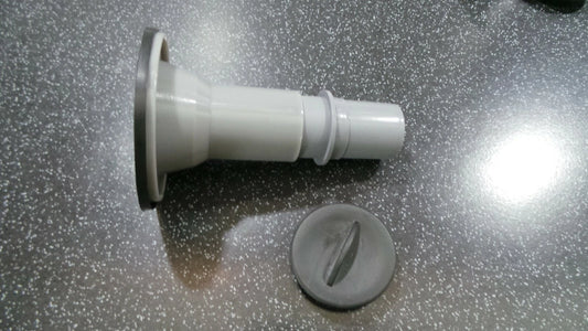1 1/4" Straight Sink Waste Outlet for Caravan/Motorhome (1306400)