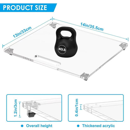 360° Rolling Sliding Tray for Kitchen Appliances (14 x 13)