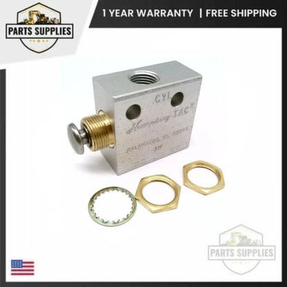 31P Humphrey TAC 3/2 Push Button Valve for (0-125 PSI)