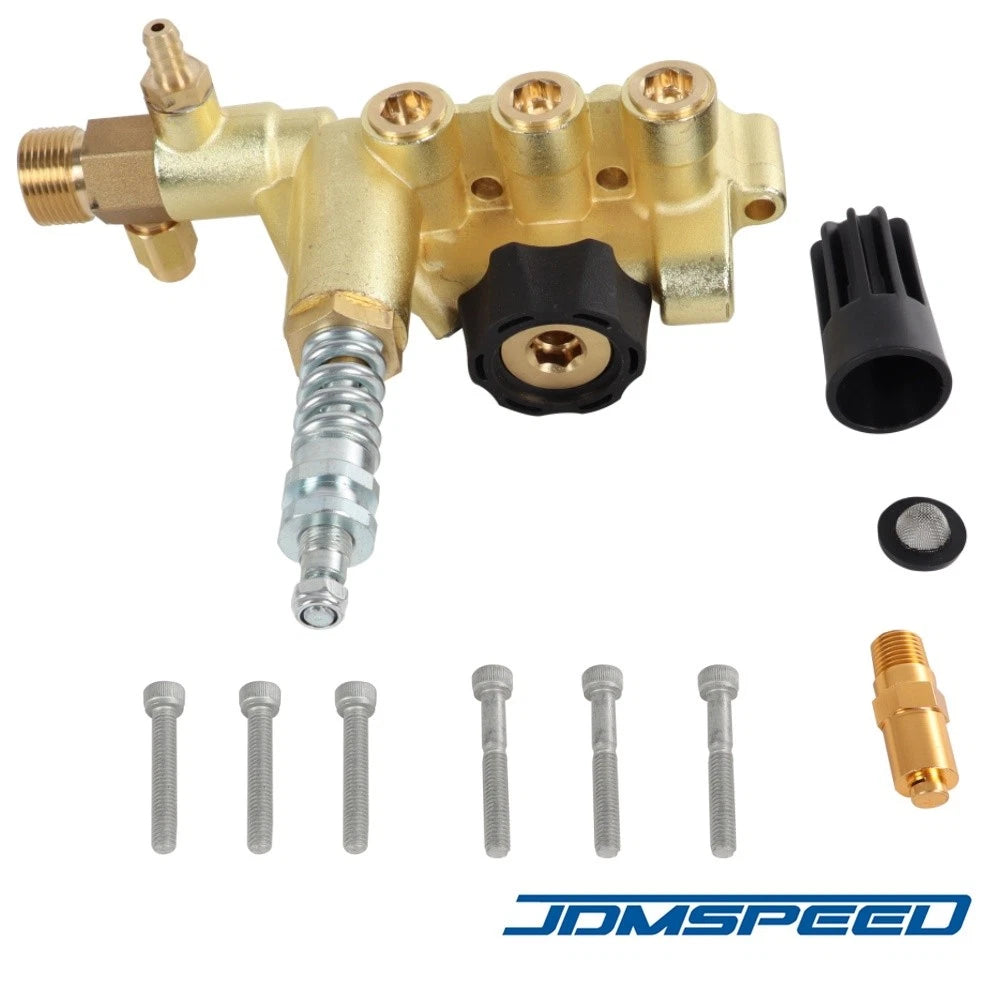 Set of 2 Manifolds for AAA Pressure Washer Pump (530008, 530016, 7108746)