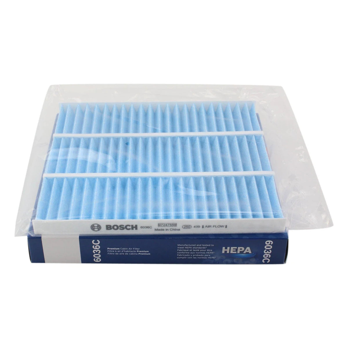 HEPA Cabin Filter by Bosch for Toyota Hilux N70 2005-2015